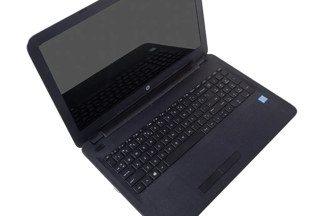Researching on a Laptop