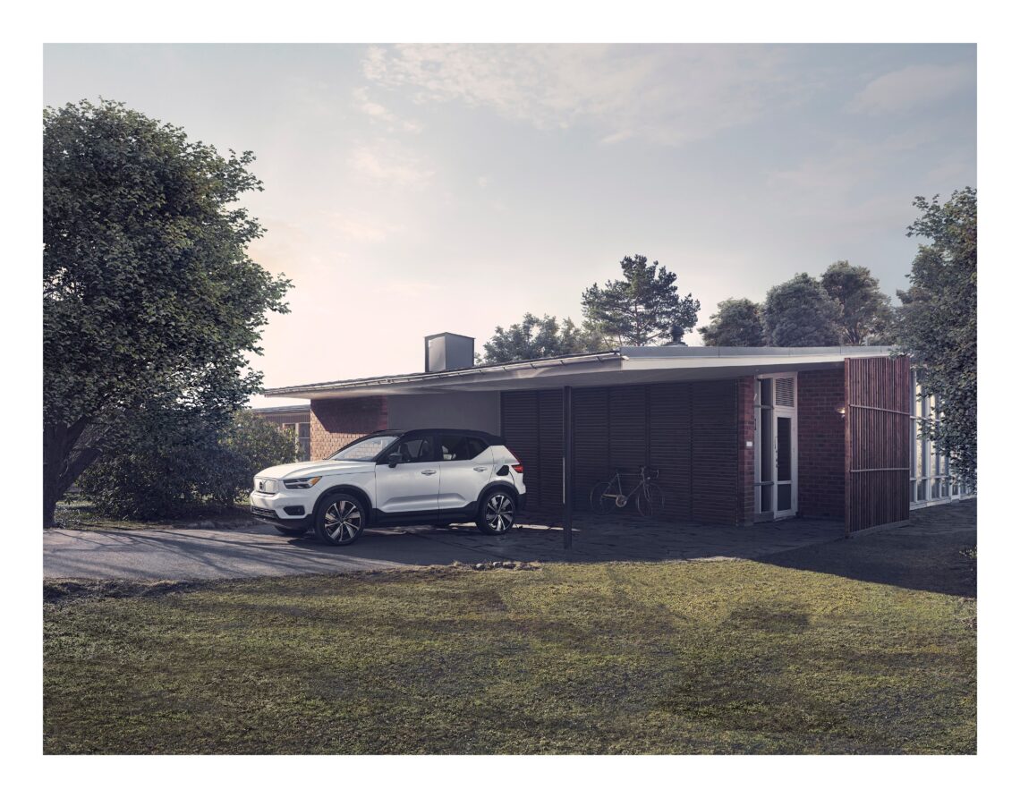 Volvo XC40 Parked at Home